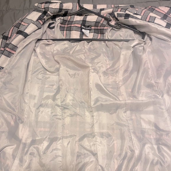 Snow proof plad winter coat - Picture 3 of 3